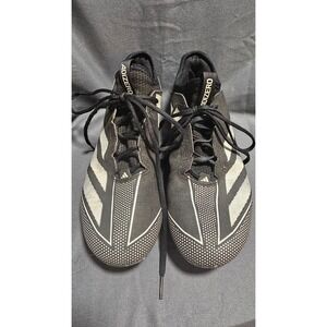 Adidas Adizero Electric Black White Football Cleats Men's Size 10